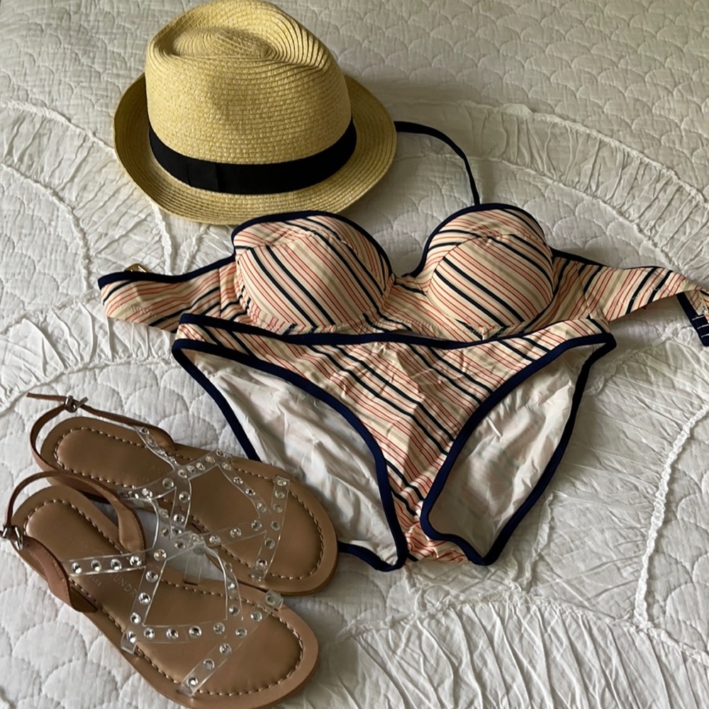 Tory Burch striped bikini